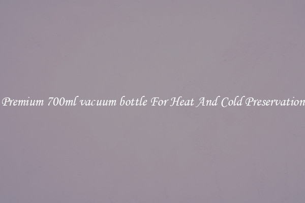 Premium 700ml vacuum bottle For Heat And Cold Preservation