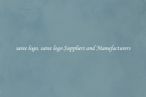 saree logo, saree logo Suppliers and Manufacturers