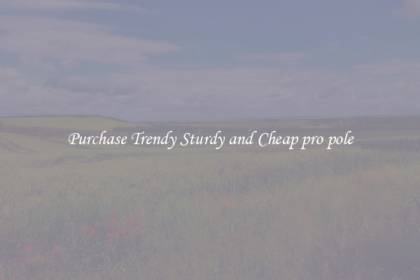 Purchase Trendy Sturdy and Cheap pro pole